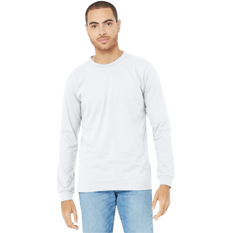 BELLA+CANVAS ® Unisex Jersey Long Sleeve Tee - Long - Sleeved T-Shirts - SwagWear