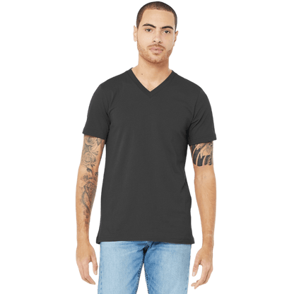 BELLA+CANVAS ® Unisex Jersey Short Sleeve V - Neck Tee - T-Shirts - SwagWear