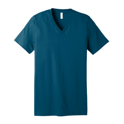 BELLA+CANVAS ® Unisex Jersey Short Sleeve V - Neck Tee - T-Shirts - SwagWear