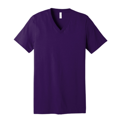 BELLA+CANVAS ® Unisex Jersey Short Sleeve V - Neck Tee - T-Shirts - SwagWear