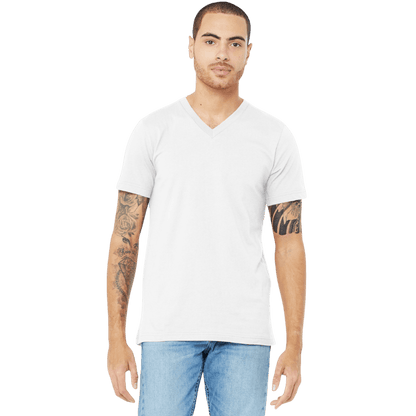 BELLA+CANVAS ® Unisex Jersey Short Sleeve V - Neck Tee - T-Shirts - SwagWear