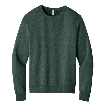 BELLA+CANVAS® Unisex Sponge Fleece Classic Crewneck Sweatshirt - Sweatshirts - SwagWear