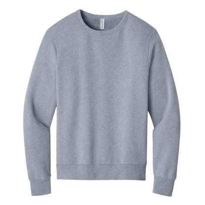 BELLA+CANVAS® Unisex Sponge Fleece Classic Crewneck Sweatshirt - Sweatshirts - SwagWear