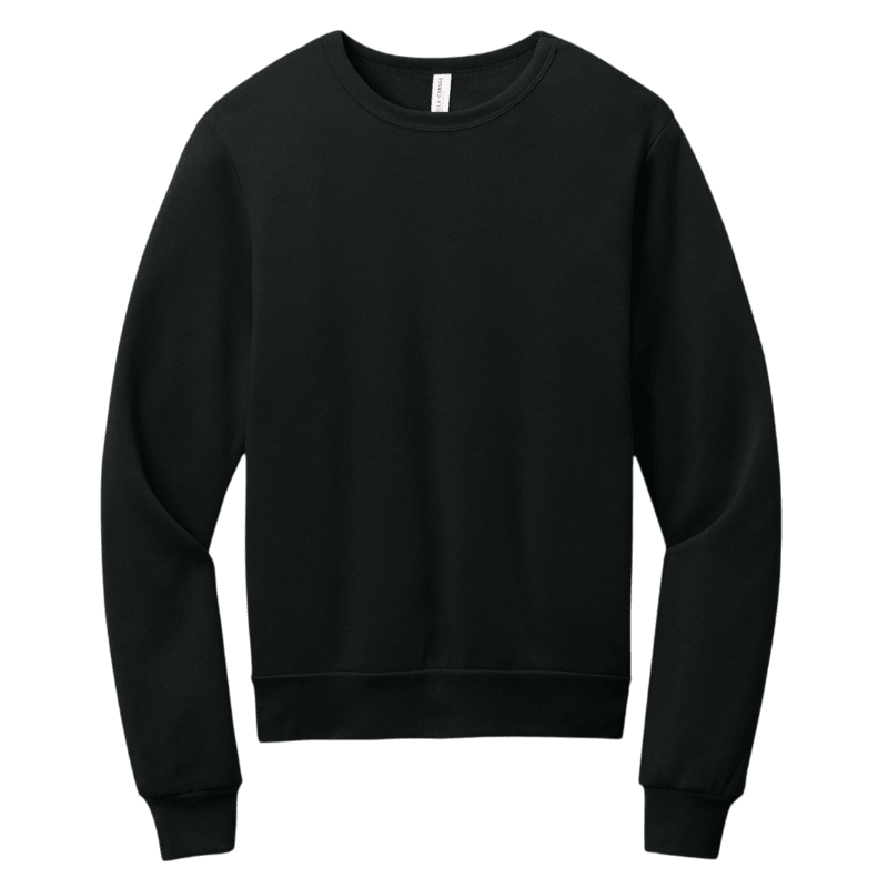 BELLA+CANVAS® Unisex Sponge Fleece Classic Crewneck Sweatshirt - Sweatshirts - SwagWear