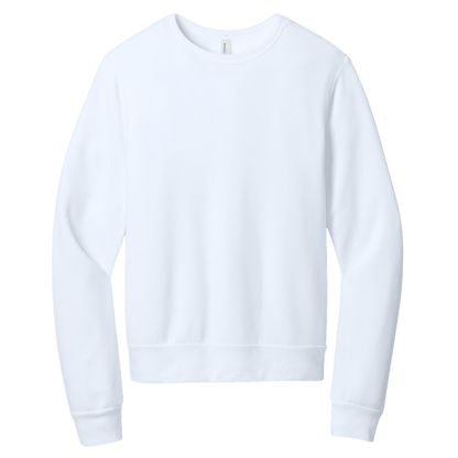BELLA+CANVAS® Unisex Sponge Fleece Classic Crewneck Sweatshirt - Sweatshirts - SwagWear