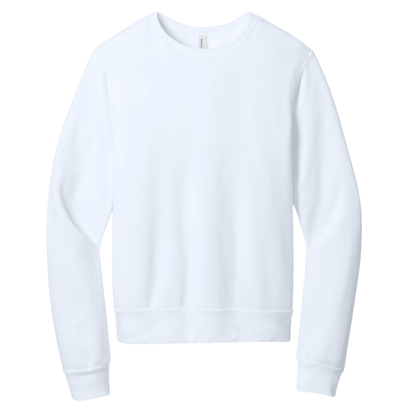 BELLA+CANVAS® Unisex Sponge Fleece Classic Crewneck Sweatshirt - Sweatshirts - SwagWear