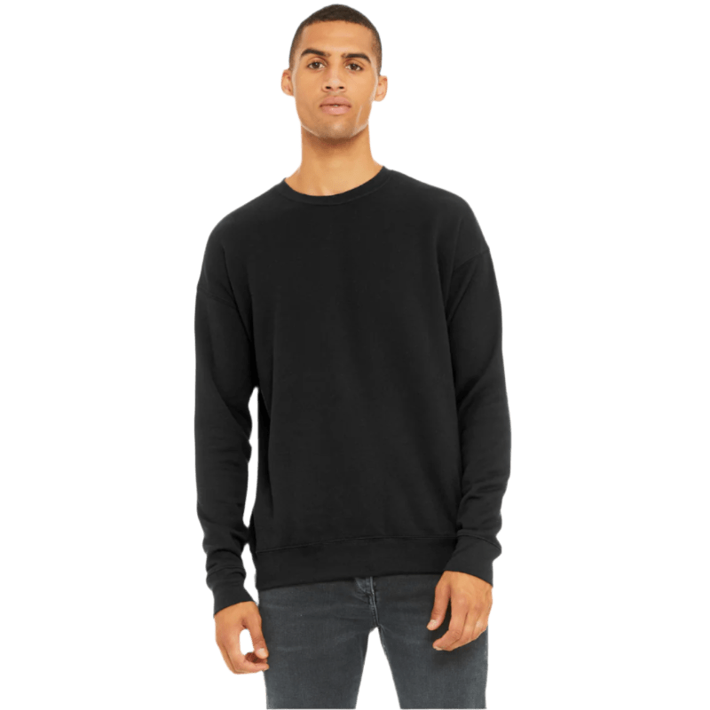 BELLA+CANVAS ® Unisex Sponge Fleece Drop Shoulder Sweatshirt - Sweatshirts - SwagWear