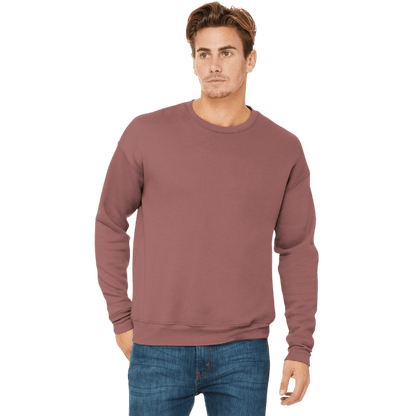 BELLA+CANVAS ® Unisex Sponge Fleece Drop Shoulder Sweatshirt - Sweatshirts - SwagWear