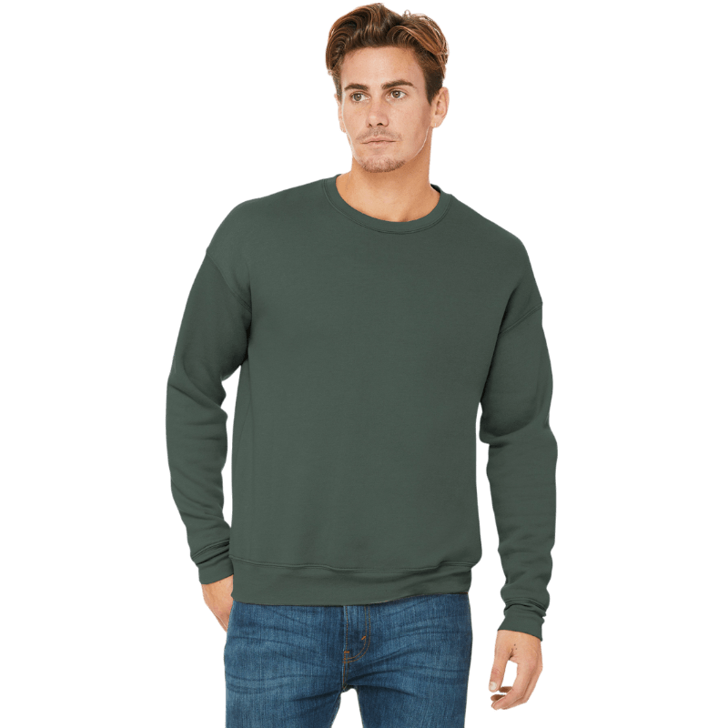 BELLA+CANVAS ® Unisex Sponge Fleece Drop Shoulder Sweatshirt - Sweatshirts - SwagWear