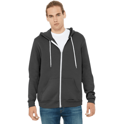 BELLA+CANVAS ® Unisex Sponge Fleece Full - Zip Hoodie - Full - Zip Hoodies - SwagWear
