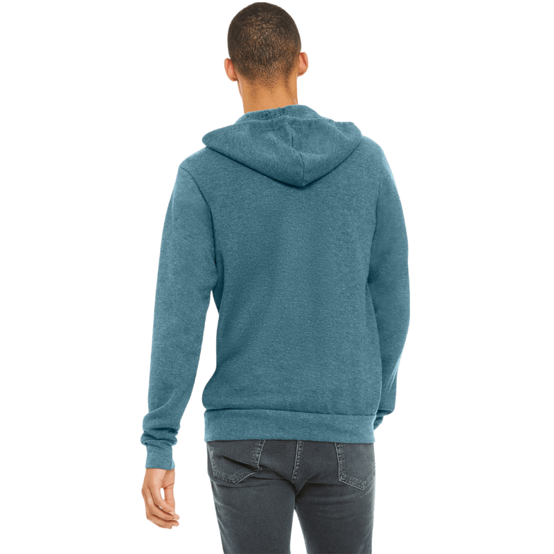 BELLA+CANVAS ® Unisex Sponge Fleece Full - Zip Hoodie - Full - Zip Hoodies - SwagWear