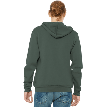 BELLA+CANVAS ® Unisex Sponge Fleece Full - Zip Hoodie - Full - Zip Hoodies - SwagWear