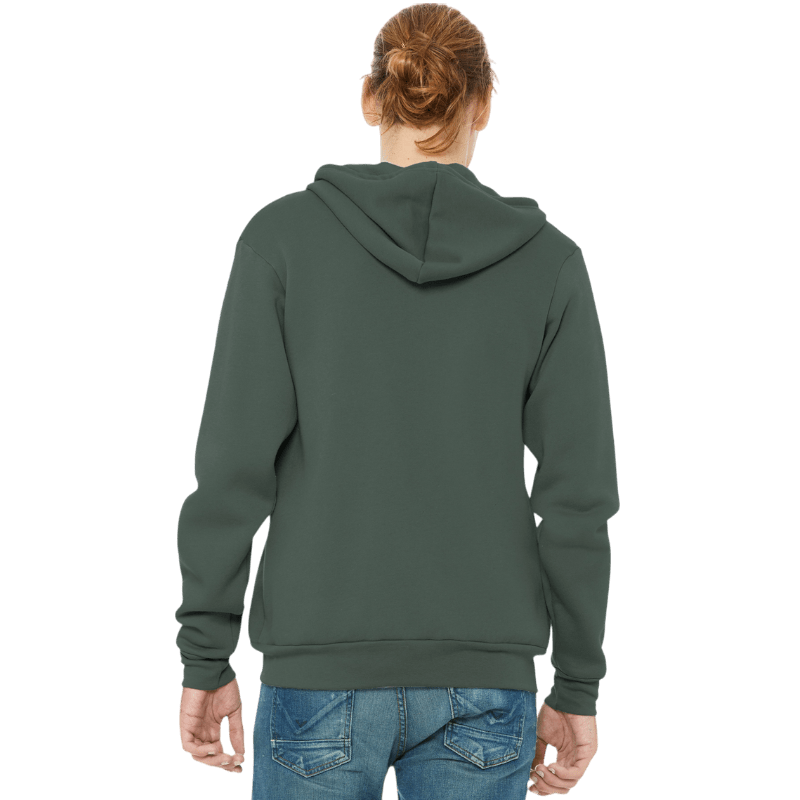 BELLA+CANVAS ® Unisex Sponge Fleece Full - Zip Hoodie - Full - Zip Hoodies - SwagWear