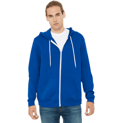 BELLA+CANVAS ® Unisex Sponge Fleece Full - Zip Hoodie - Full - Zip Hoodies - SwagWear