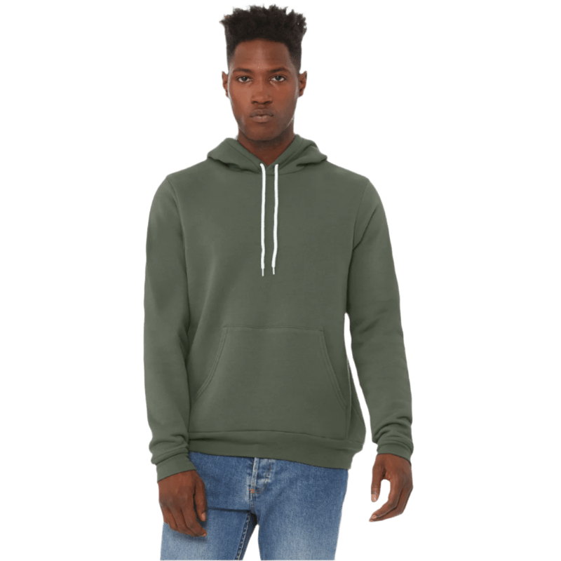 BELLA+CANVAS ® Unisex Sponge Fleece Pullover Hoodie - Hoodies - SwagWear