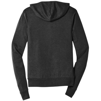 BELLA+CANVAS ® Unisex Triblend Full - Zip Lightweight Hoodie - Full - Zip Hoodies - SwagWear
