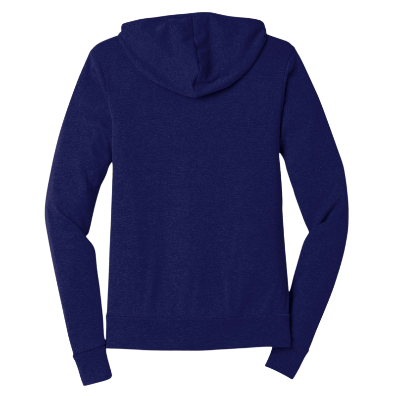 BELLA+CANVAS ® Unisex Triblend Full - Zip Lightweight Hoodie - Full - Zip Hoodies - SwagWear