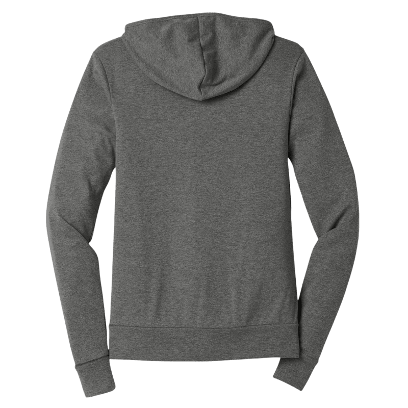 BELLA+CANVAS ® Unisex Triblend Full - Zip Lightweight Hoodie - Full - Zip Hoodies - SwagWear