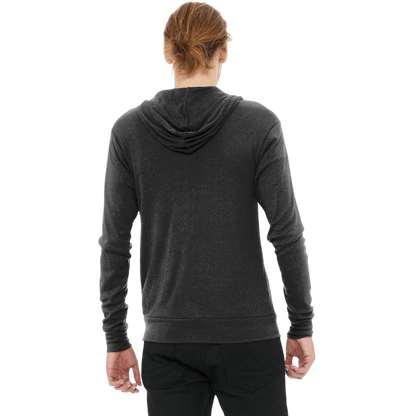 BELLA+CANVAS ® Unisex Triblend Full - Zip Lightweight Hoodie - Full - Zip Hoodies - SwagWear