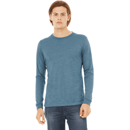 BELLA+CANVAS® Unisex Triblend Long Sleeve Tee - Long - Sleeved T-Shirts - SwagWear