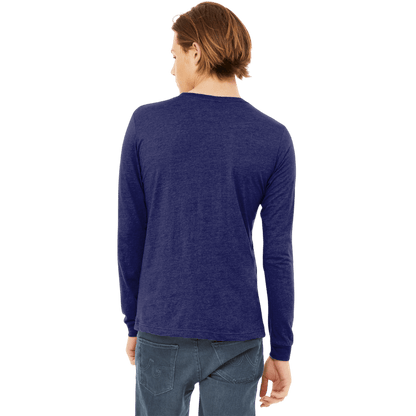 BELLA+CANVAS® Unisex Triblend Long Sleeve Tee - Long - Sleeved T-Shirts - SwagWear