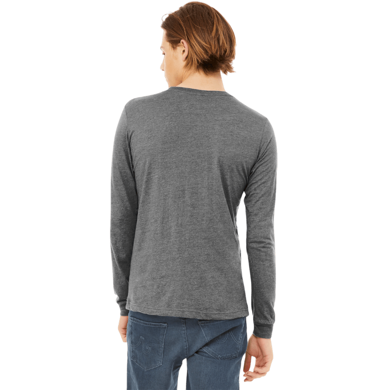 BELLA+CANVAS® Unisex Triblend Long Sleeve Tee - Long - Sleeved T-Shirts - SwagWear