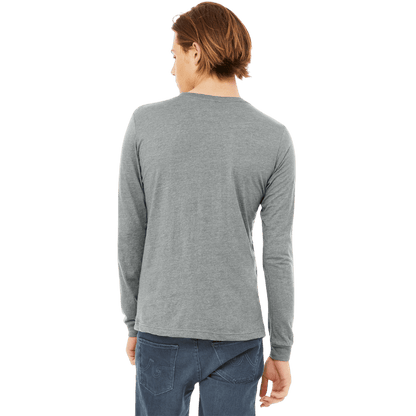 BELLA+CANVAS® Unisex Triblend Long Sleeve Tee - Long - Sleeved T-Shirts - SwagWear