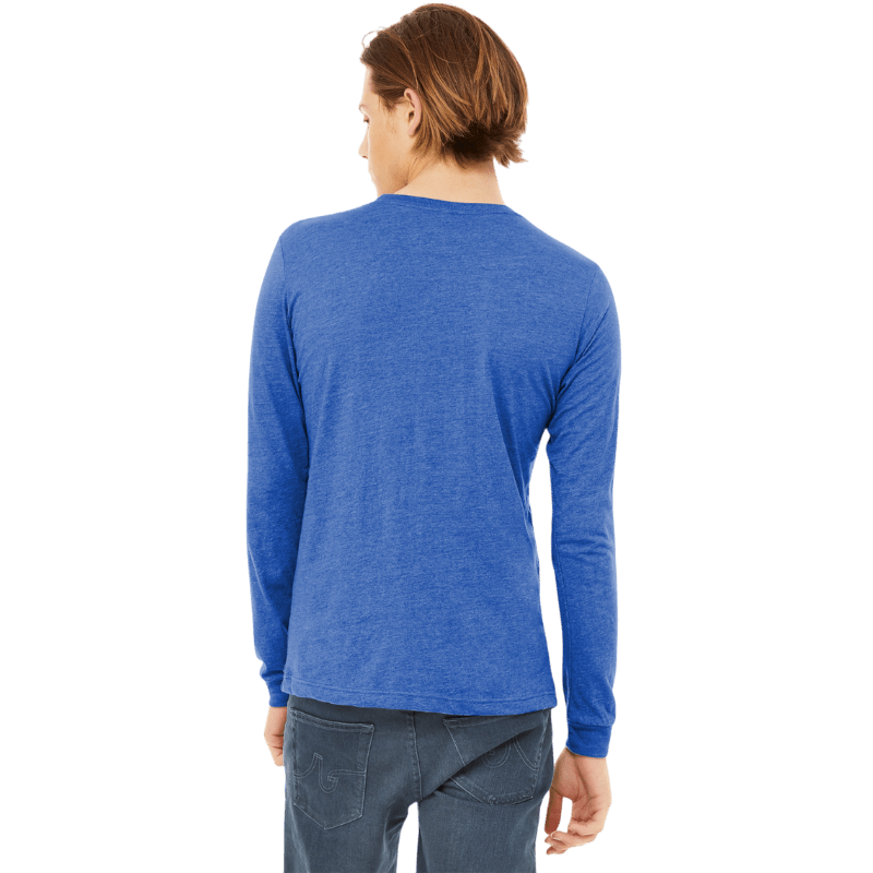 BELLA+CANVAS® Unisex Triblend Long Sleeve Tee - Long - Sleeved T-Shirts - SwagWear