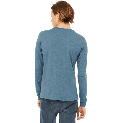 BELLA+CANVAS® Unisex Triblend Long Sleeve Tee - Long - Sleeved T-Shirts - SwagWear