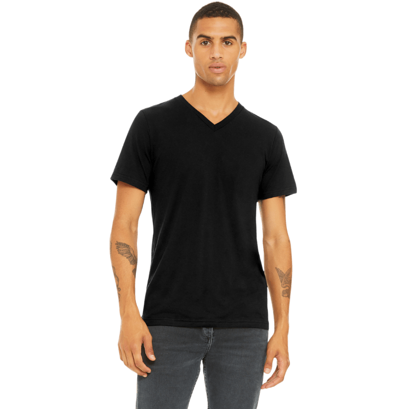 BELLA+CANVAS ® Unisex Triblend Short Sleeve V - Neck Tee - T-Shirts - SwagWear