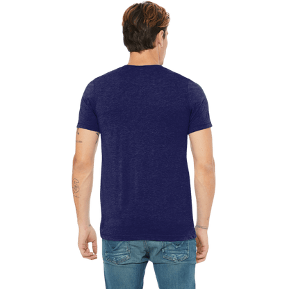 BELLA+CANVAS ® Unisex Triblend Short Sleeve V - Neck Tee - T-Shirts - SwagWear