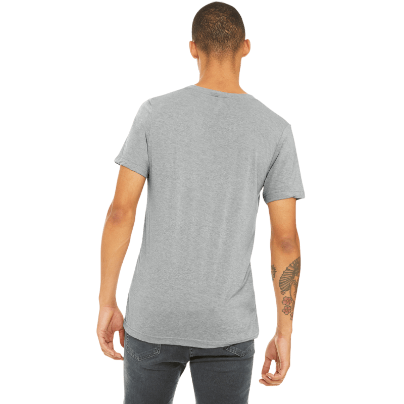BELLA+CANVAS ® Unisex Triblend Short Sleeve V - Neck Tee - T-Shirts - SwagWear