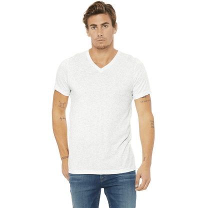 BELLA+CANVAS ® Unisex Triblend Short Sleeve V - Neck Tee - T-Shirts - SwagWear