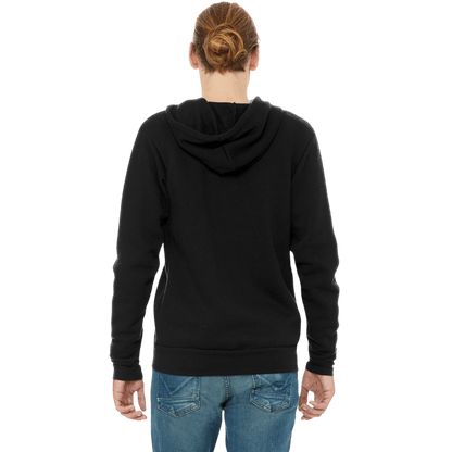 BELLA+CANVAS ® Unisex Triblend Sponge Fleece Full - Zip Hoodie - Full - Zip Hoodies - SwagWear