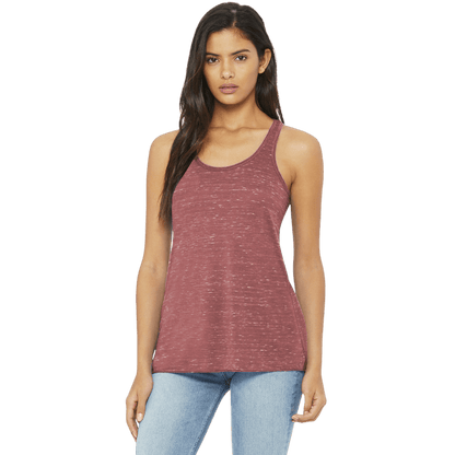 BELLA+CANVAS ® Women’s Flowy Racerback Tank - Tank Tops - SwagWear