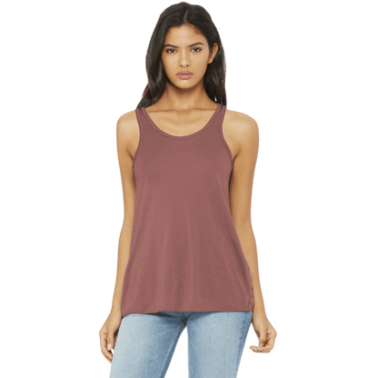 BELLA+CANVAS ® Women’s Flowy Racerback Tank - Tank Tops - SwagWear