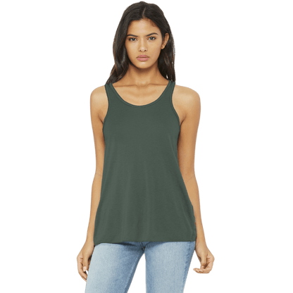 BELLA+CANVAS ® Women’s Flowy Racerback Tank - Tank Tops - SwagWear