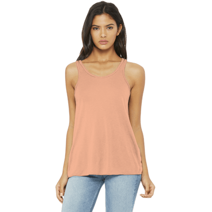BELLA+CANVAS ® Women’s Flowy Racerback Tank - Tank Tops - SwagWear