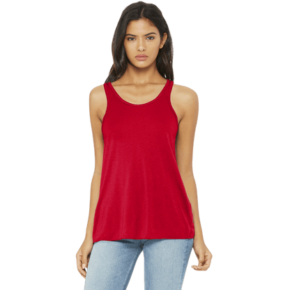 BELLA+CANVAS ® Women’s Flowy Racerback Tank - Tank Tops - SwagWear