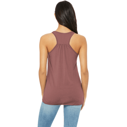 BELLA+CANVAS ® Women’s Flowy Racerback Tank - Tank Tops - SwagWear