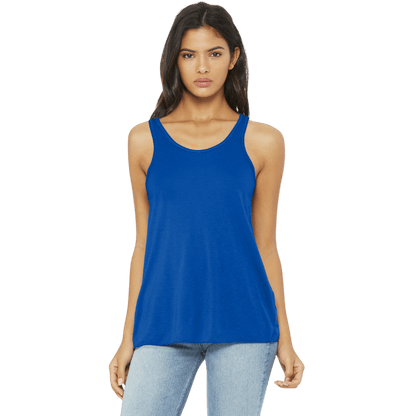 BELLA+CANVAS ® Women’s Flowy Racerback Tank - Tank Tops - SwagWear