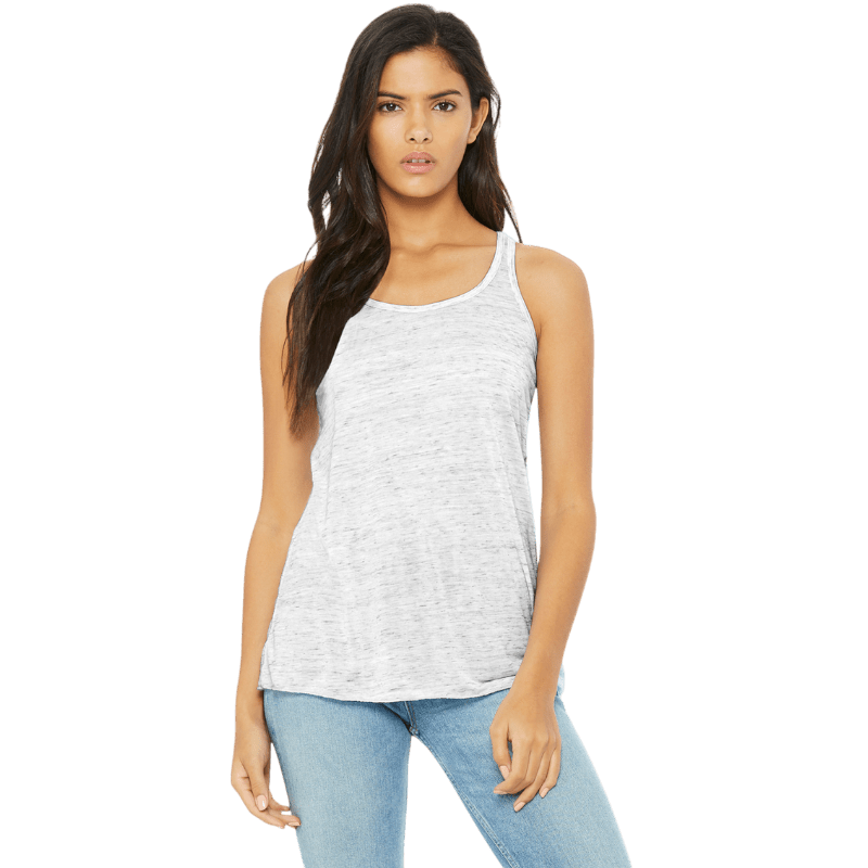 BELLA+CANVAS ® Women’s Flowy Racerback Tank - Tank Tops - SwagWear