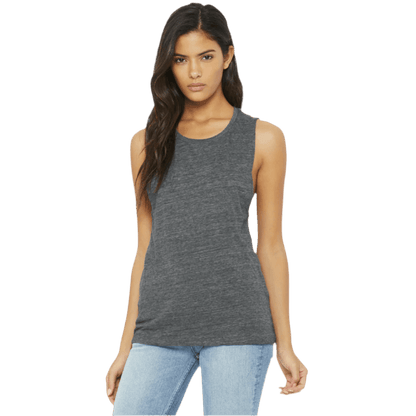 BELLA+CANVAS ® Women’s Flowy Scoop Muscle Tank - Tank Tops - SwagWear