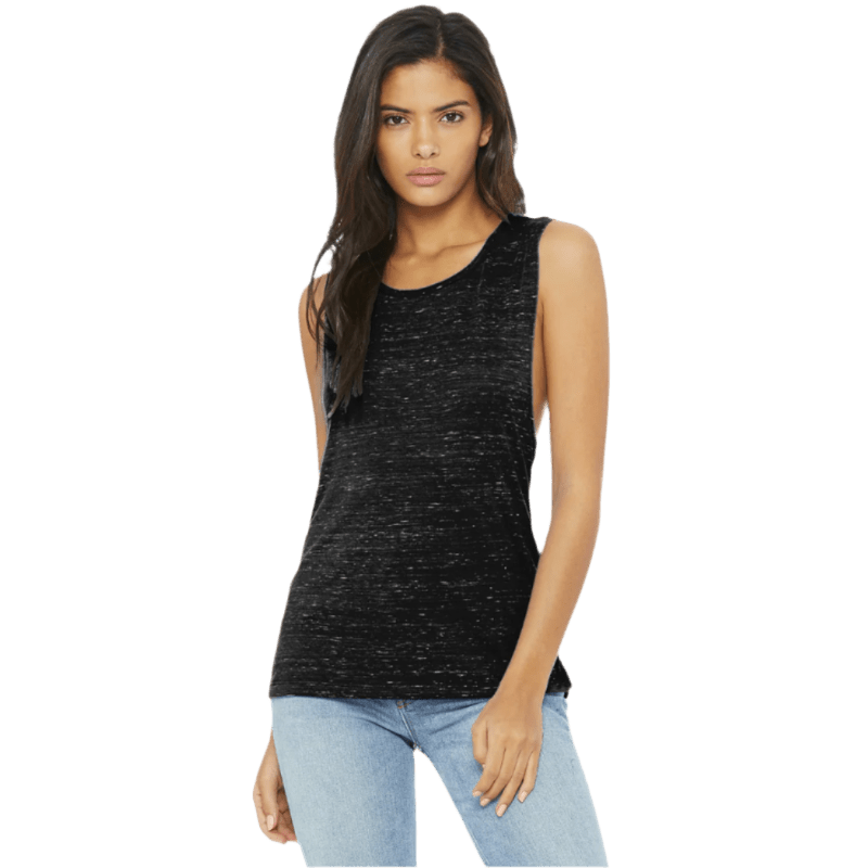 BELLA+CANVAS ® Women’s Flowy Scoop Muscle Tank - Tank Tops - SwagWear