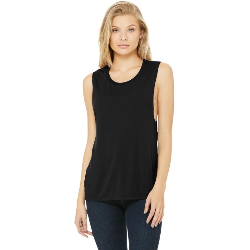 BELLA+CANVAS ® Women’s Flowy Scoop Muscle Tank - Tank Tops - SwagWear
