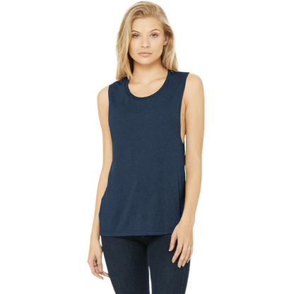BELLA+CANVAS ® Women’s Flowy Scoop Muscle Tank - Tank Tops - SwagWear