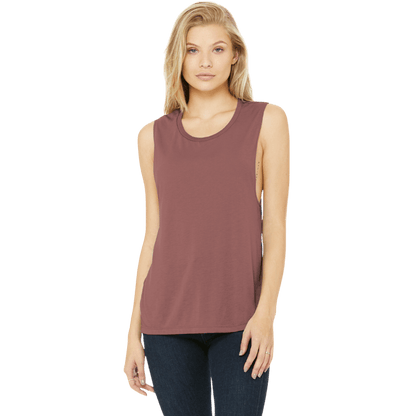 BELLA+CANVAS ® Women’s Flowy Scoop Muscle Tank - Tank Tops - SwagWear