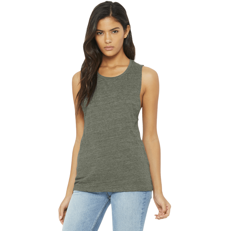 BELLA+CANVAS ® Women’s Flowy Scoop Muscle Tank - Tank Tops - SwagWear