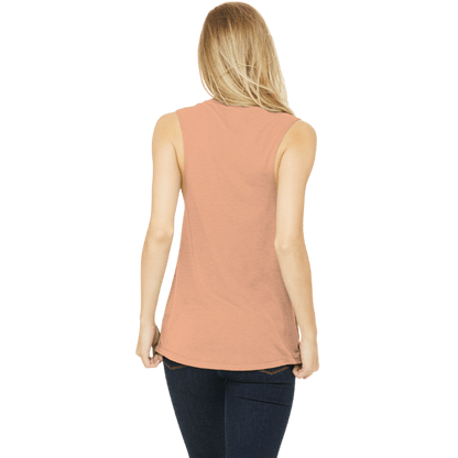 BELLA+CANVAS ® Women’s Flowy Scoop Muscle Tank - Tank Tops - SwagWear