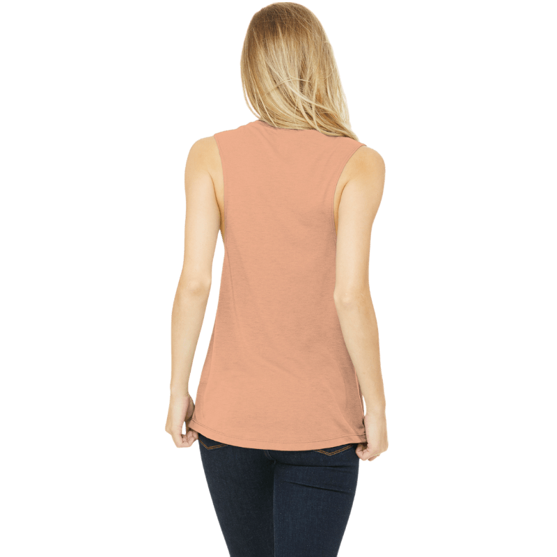 BELLA+CANVAS ® Women’s Flowy Scoop Muscle Tank - Tank Tops - SwagWear